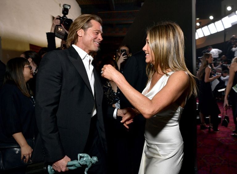 Brad Pitt and Jen Aniston Had a MOMENT—Now We Wait