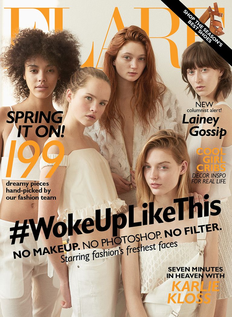 Our March Cover Models Are Makeup-Free!