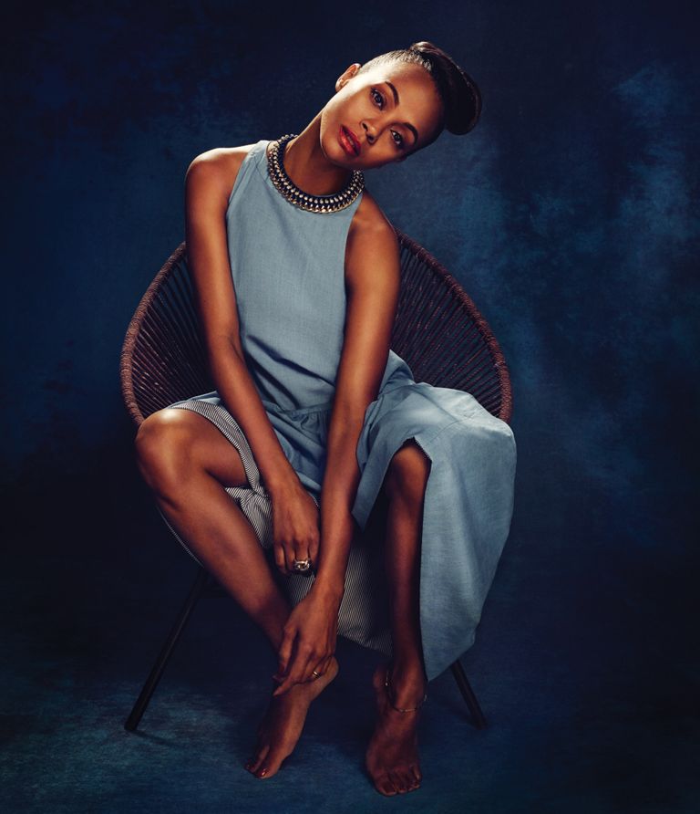 Meet Zoe Saldana, Our January Cover Star