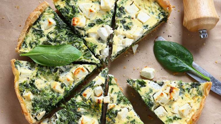 Start Meal Prepping With This Spinach ‘n’ Feta Quiche