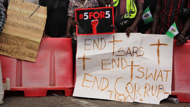 What To Know About the #EndSARS Protest Movement In Nigeria