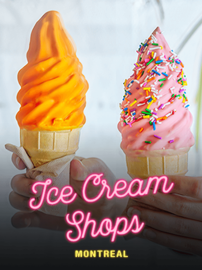 The Coolest Ice Cream Shops in Montreal