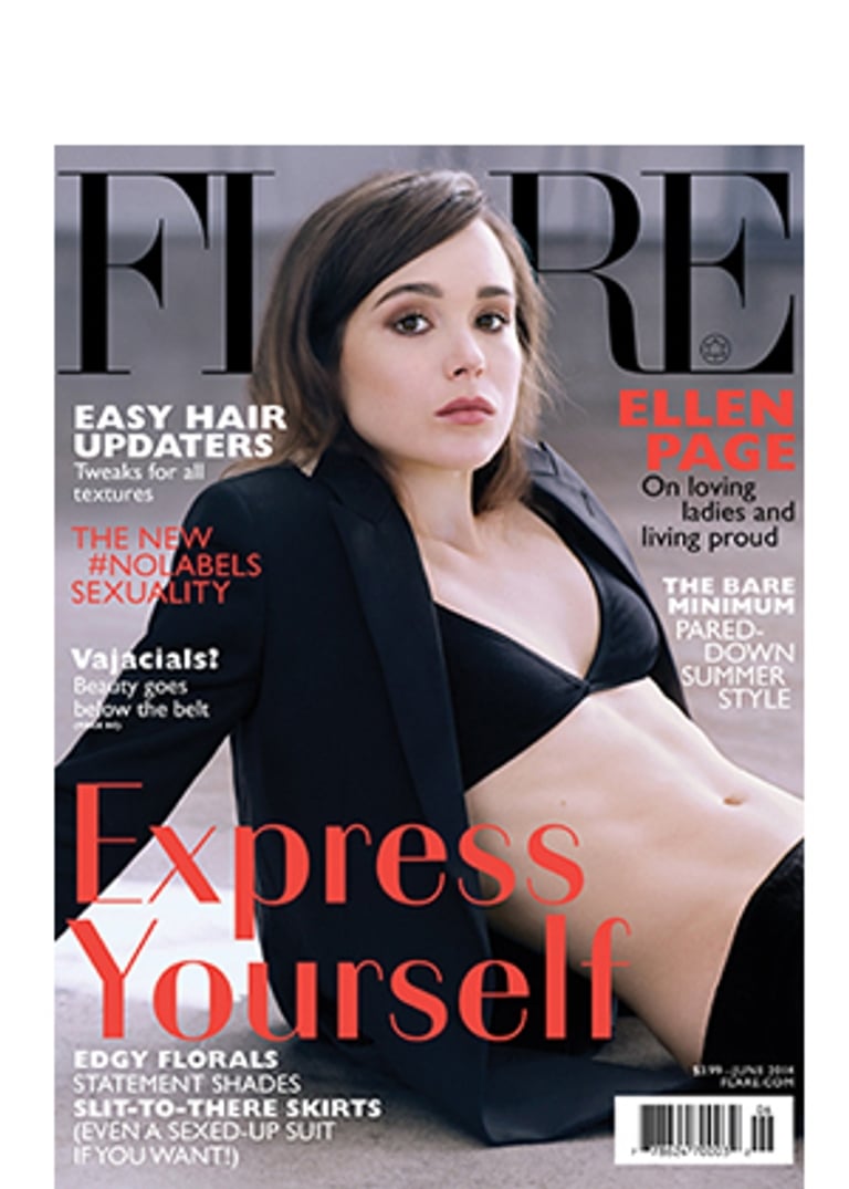 FLARE’s June 2014 Cover Star Is...Ellen Page!