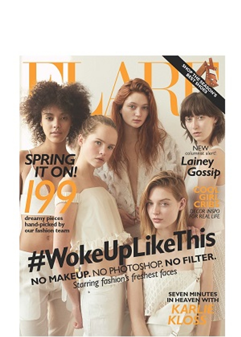 Our March Cover Models Are Makeup-Free!