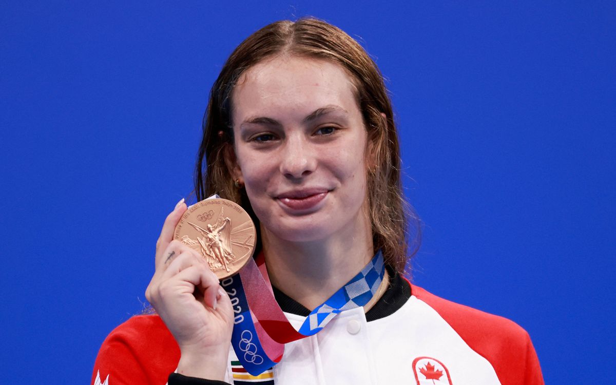 penny oleksiak most decorated