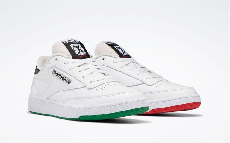 Reebok white sneakers