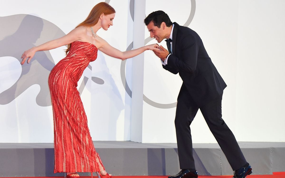 jessica chastain and oscar isaac