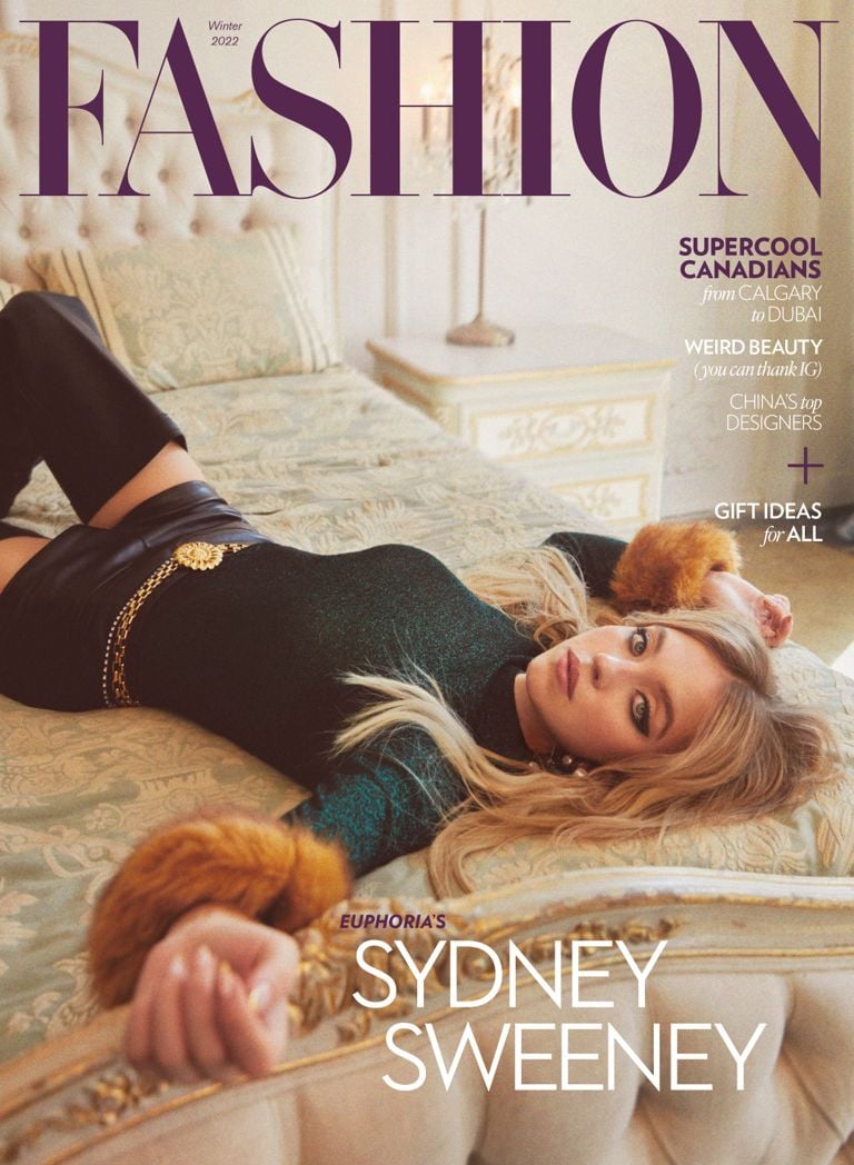 The White Lotus and Euphoria's Sydney Sweeney is FASHION's Winter 2022 Cover Star