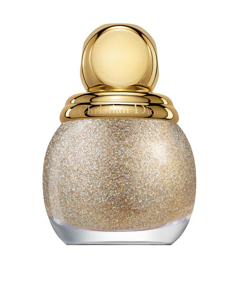 Dior gold nail polish