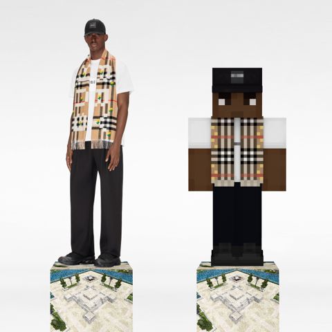 Burberry x Minecraft Capsule Collection
