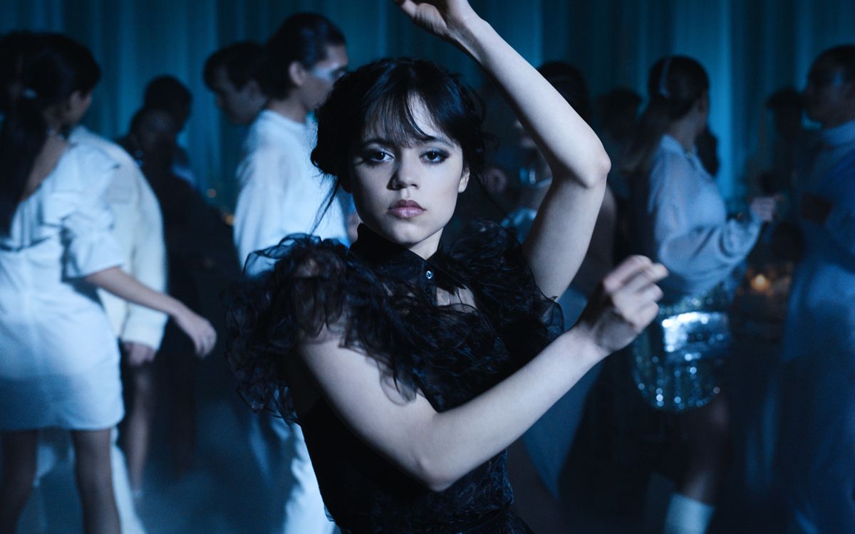 Jenna Ortega as Wednesday Addams
