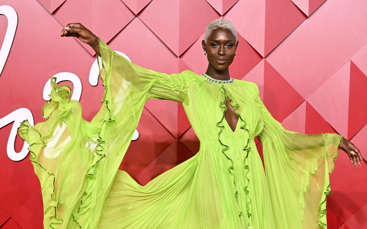 jodie turner-smith on the british fashion awards red carpet