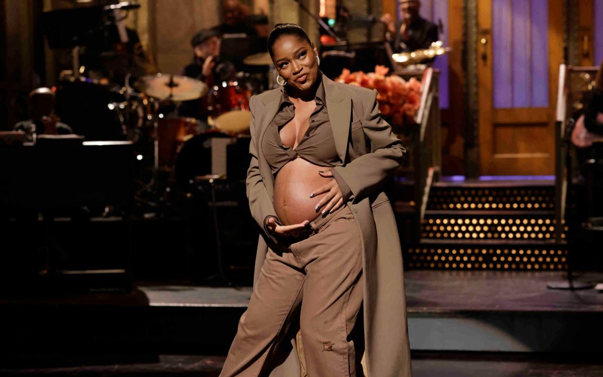 keke palmer snl pregnant