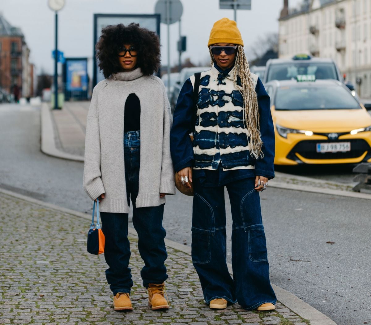The Best Street Style from Copenhagen: Leather, Layering, and Lots of Colour