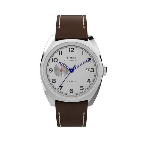 Timex Marlin Automatic Sub-Dial 39mm Leather Strap Watch
