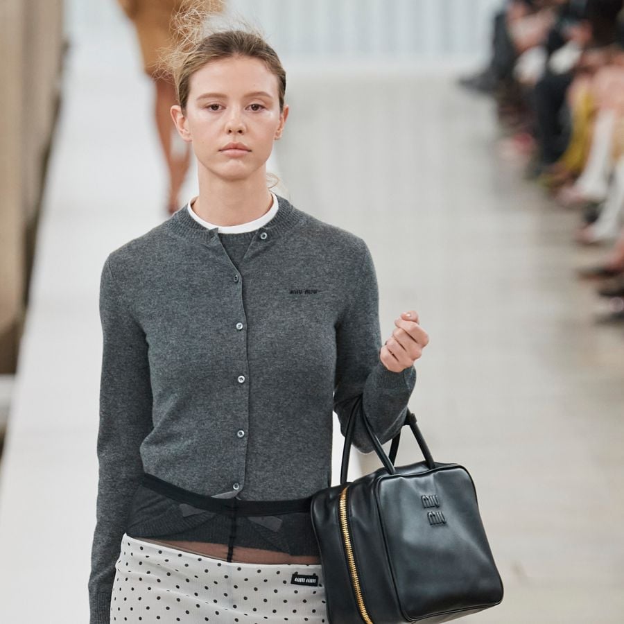 grandma sweater outfit brown aesthetic sweater