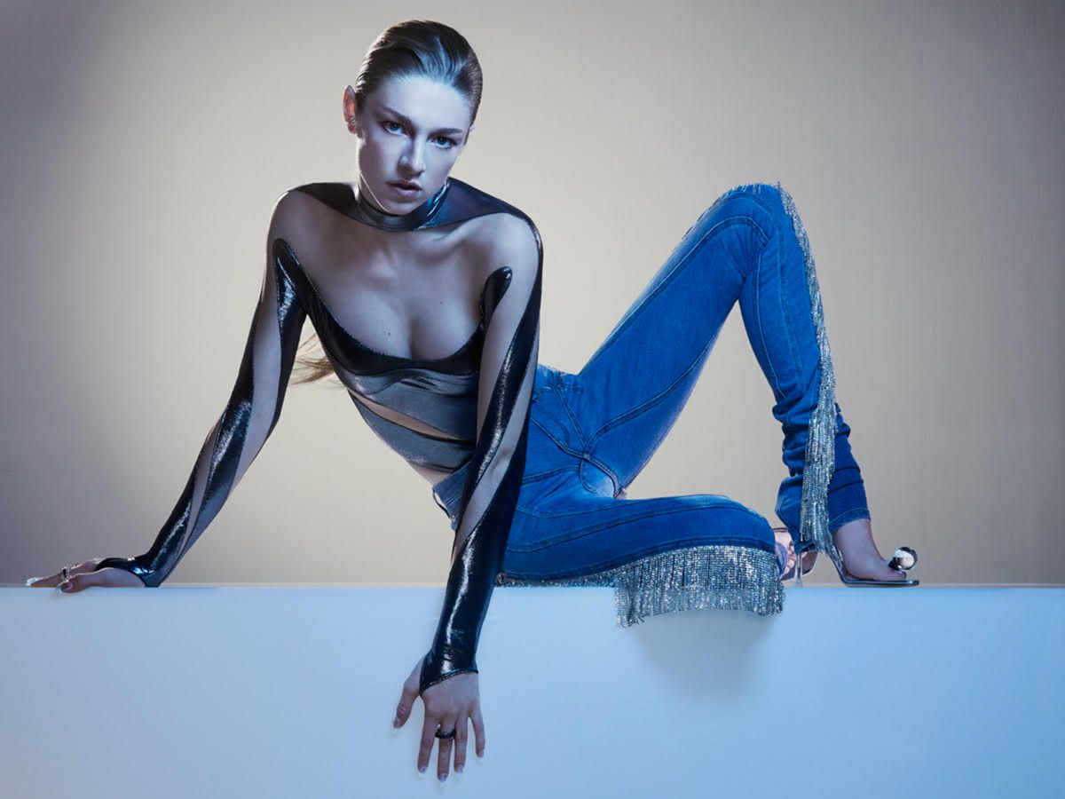 Hunter Schafer Mugler