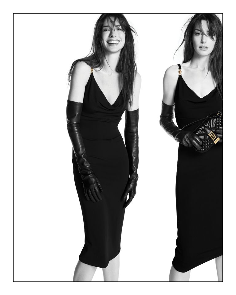 Anne Hathaway Fronts the Versace Icons Campaign + Other Fashion News