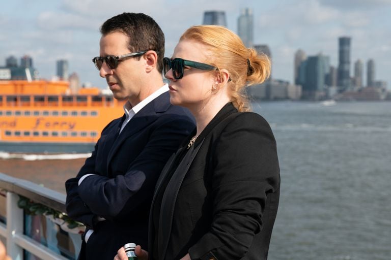 Kendall and Shiv in Succession season 4