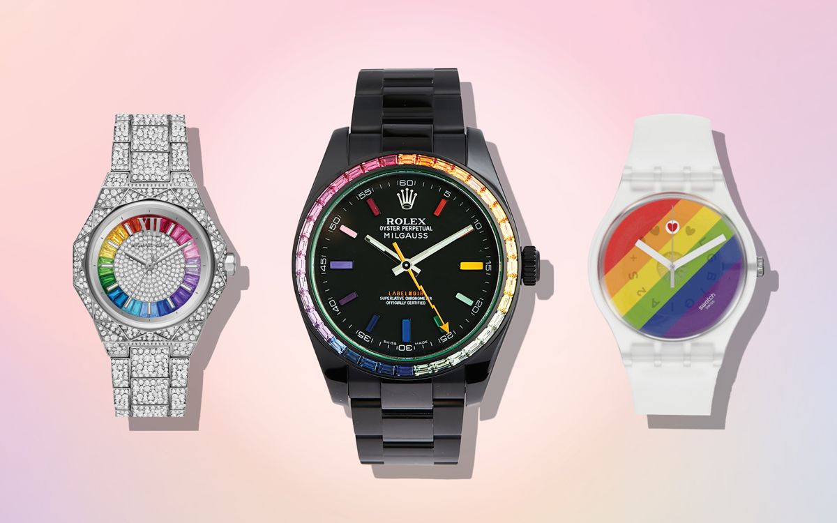 rainbow watches