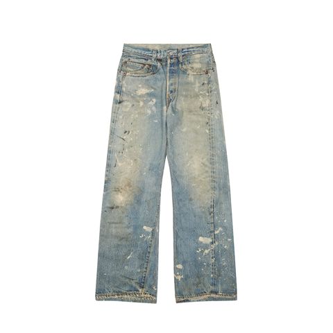 Acne Studios Ssense-Exclusive Blue Painter Jeans