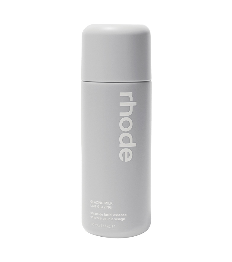 Rhode Glazing Milk, alcohol and skin