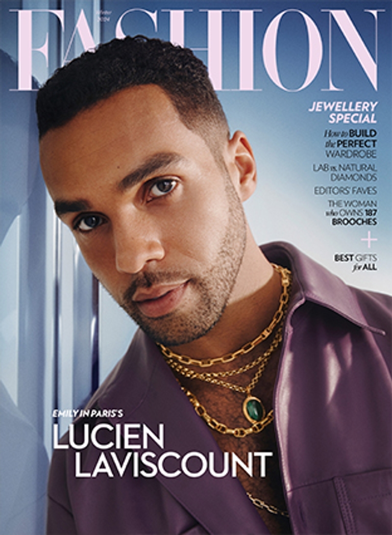 Lucien Laviscount Is FASHION ’s Winter 2024 Cover Star