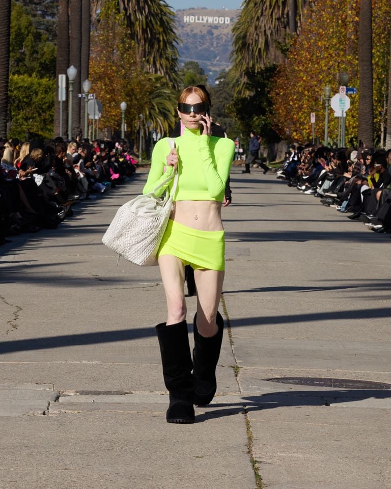 Balenciaga F24 Runway Show Begs the Question: Is It Satire Or  