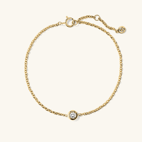 Mejuri Bezel Lab Grown Diamond Collection