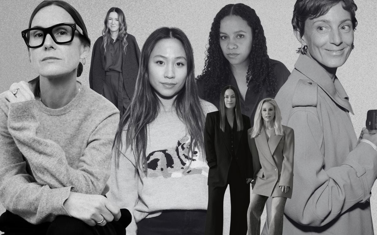 Sexism in the fashion industry, women designers: Louise Trotter, Clare Waight Keller, Sandy Liang, Rachel Scott, Phoebe Philo, Smythe