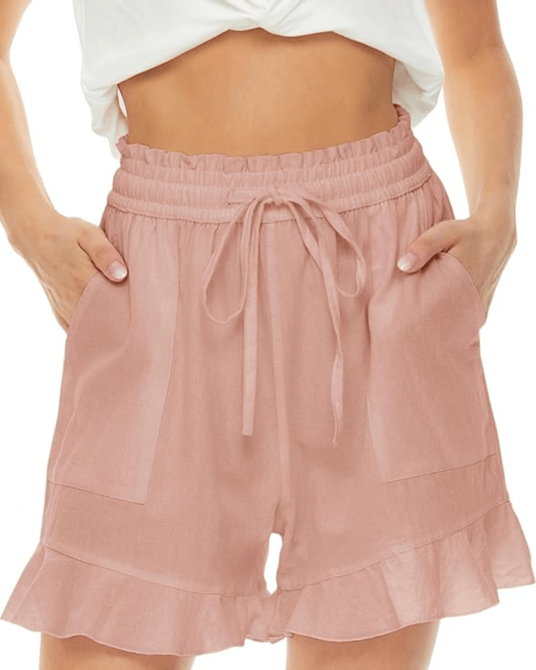 lnx amazon linen shorts