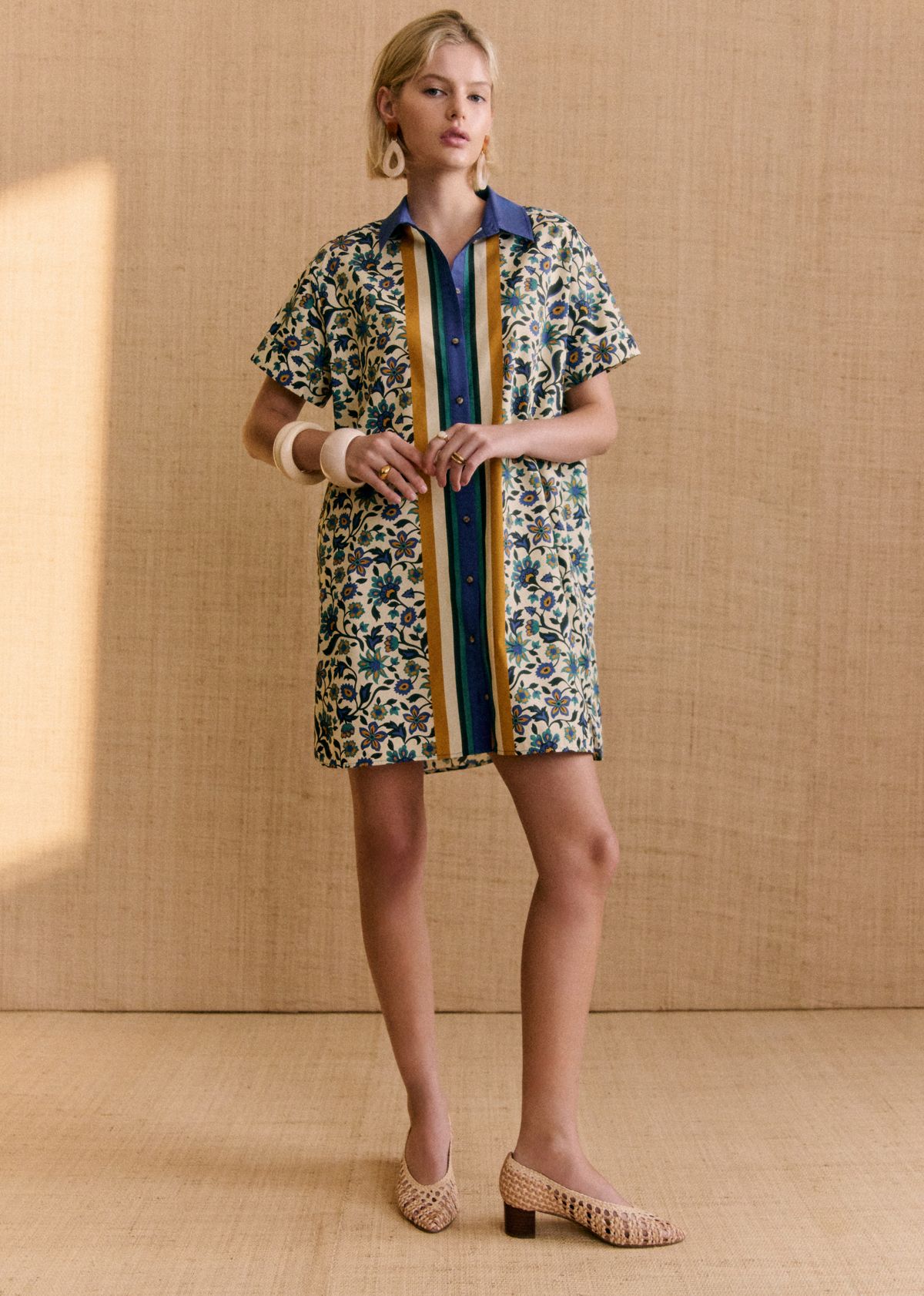 navy mini dress Carrie main image 1