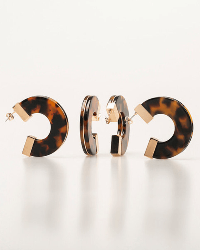 etsy leopard print earrings