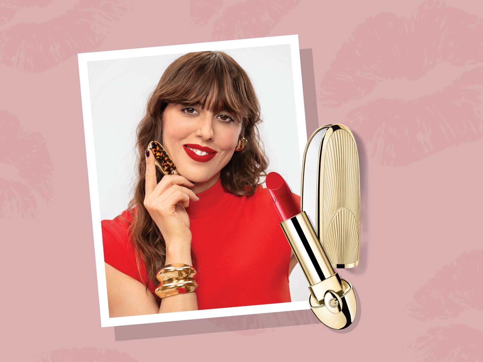 Violette Serrat Reinvents Guerlain Rouge G with a 2024 Twist