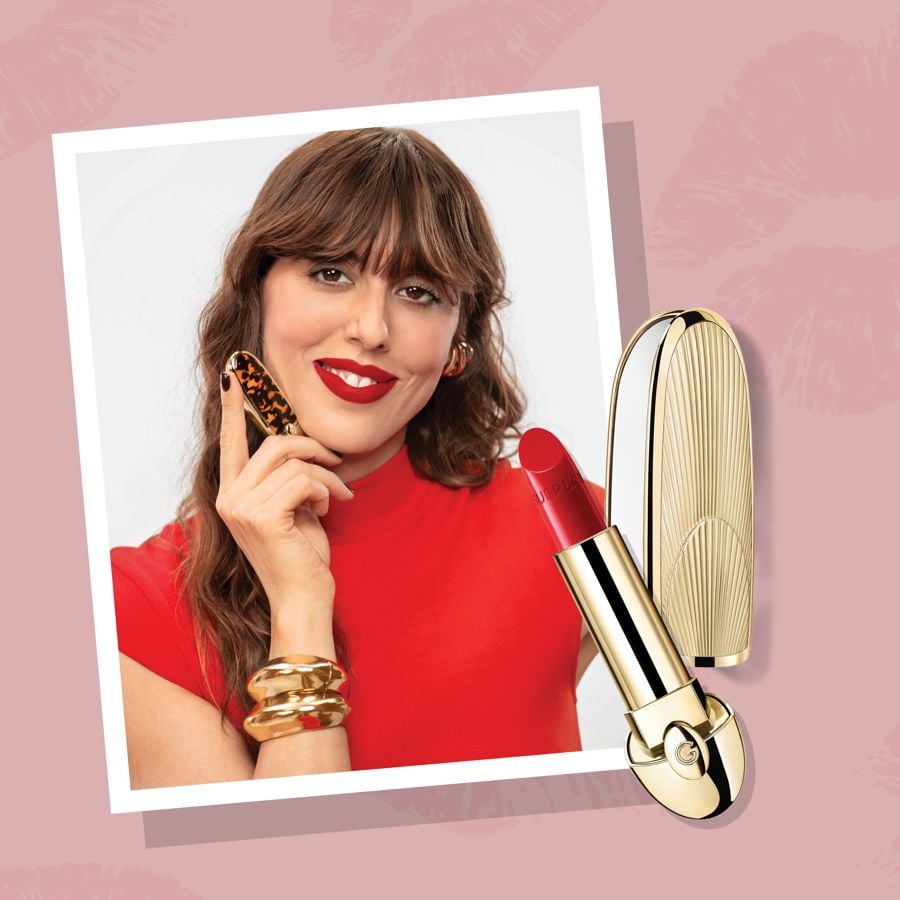 Violette Serrat Reinvents Guerlain Rouge G with a 2024 Twist