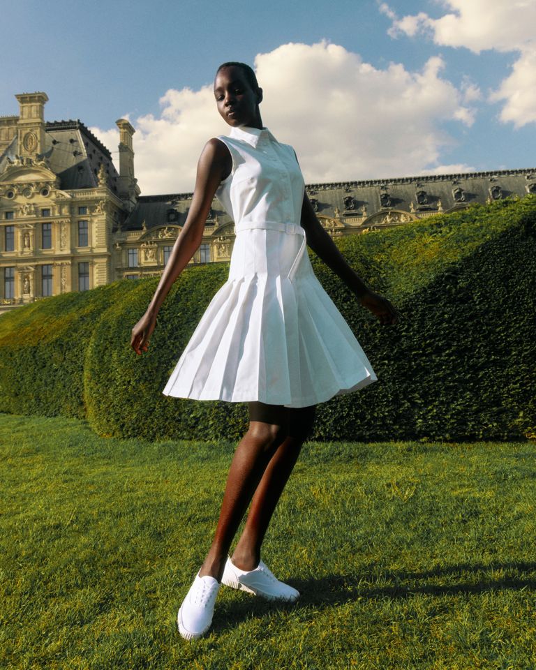 Thom Browne's high summer collection is modelled