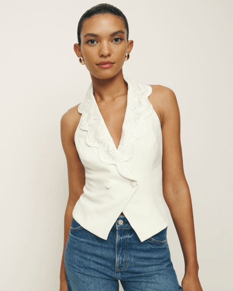 reformation vest for women