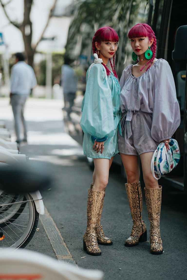 Milan street style rompers