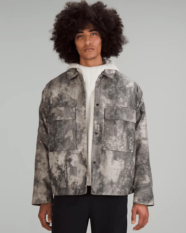 lululemon jacket, camo outfits