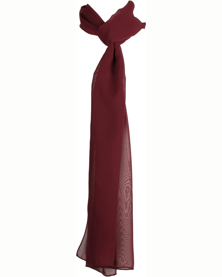 amazon chiffon scarf, burgundy clothes