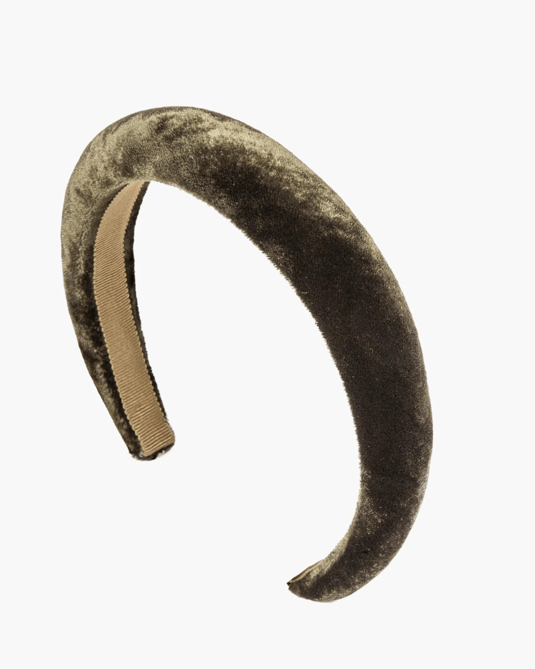 jennifer behr headband olive green