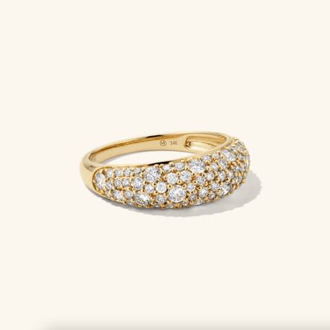 Mejuri Dôme Pavé Lab Grown Diamond Collection