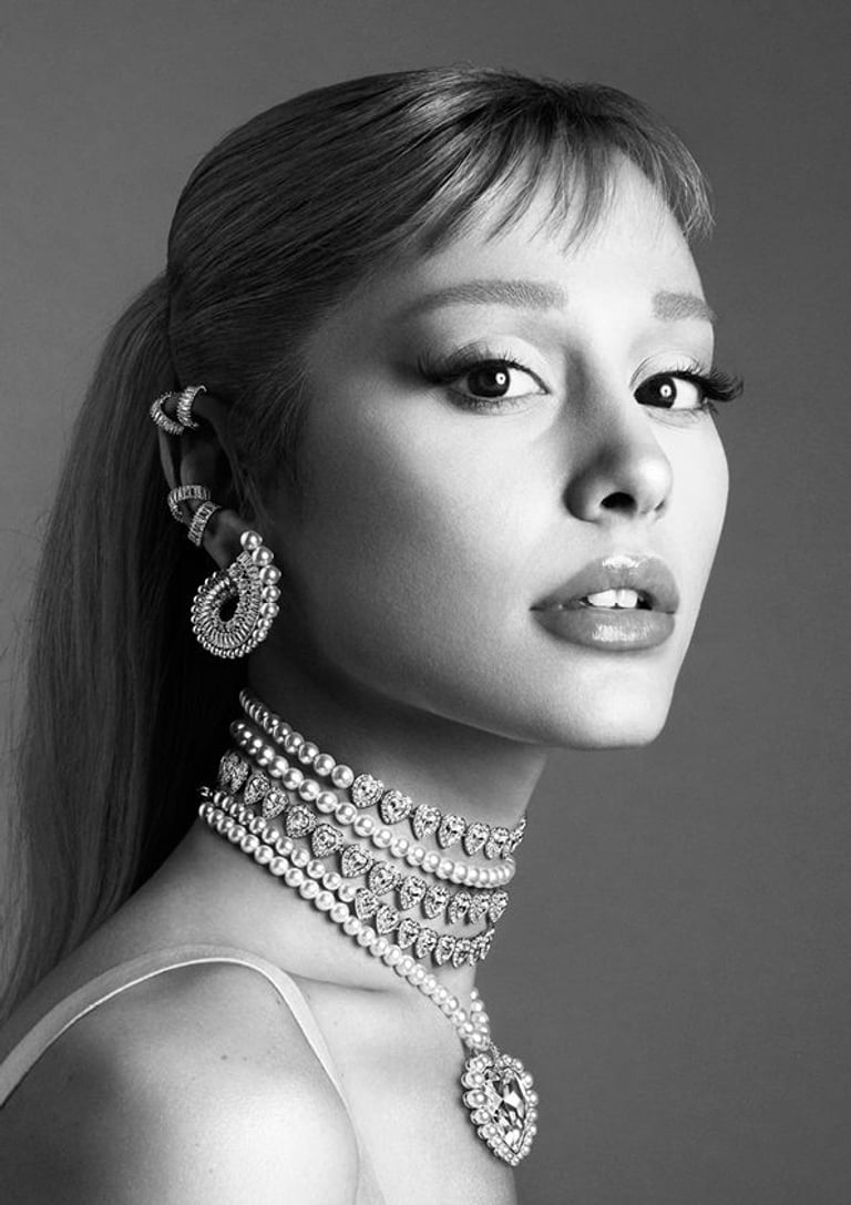 Ariana Grande and Swarovski