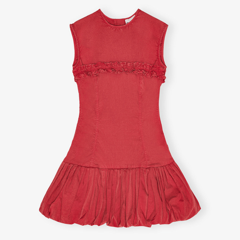 Ganni corset mini dress