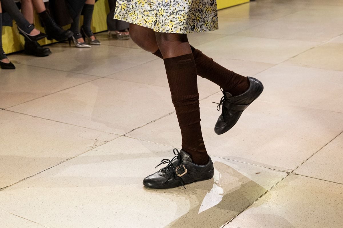 Miu Miu ballet flat sneakers