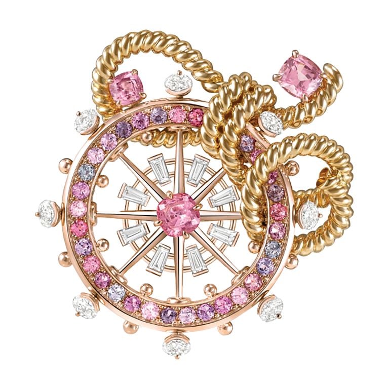 Van Cleef and Arpels Helm Pin 