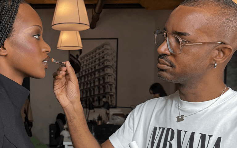how to feel comfortable with a makeup artist