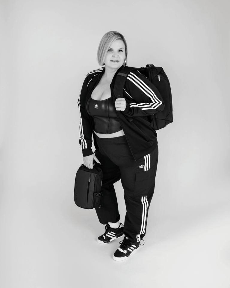 travel uniform, Lindsay Anne Delaney