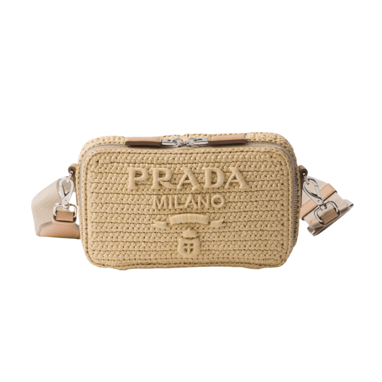 Prada Crochet Brique Bag