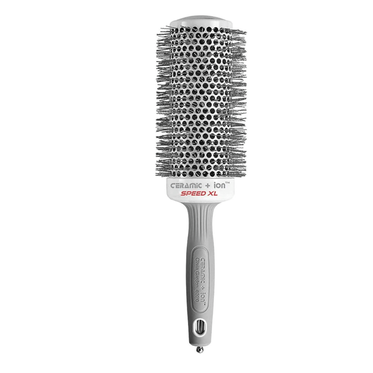Olivia Garden Ceramic + Ion Speed XL - 2 1/8" Black Unisex Hair Brush